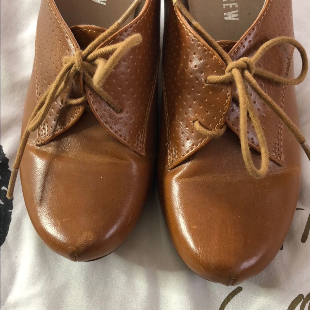 Chelsea Crew Brown Heels • 90s Vintage Style - Picture 2 of 4